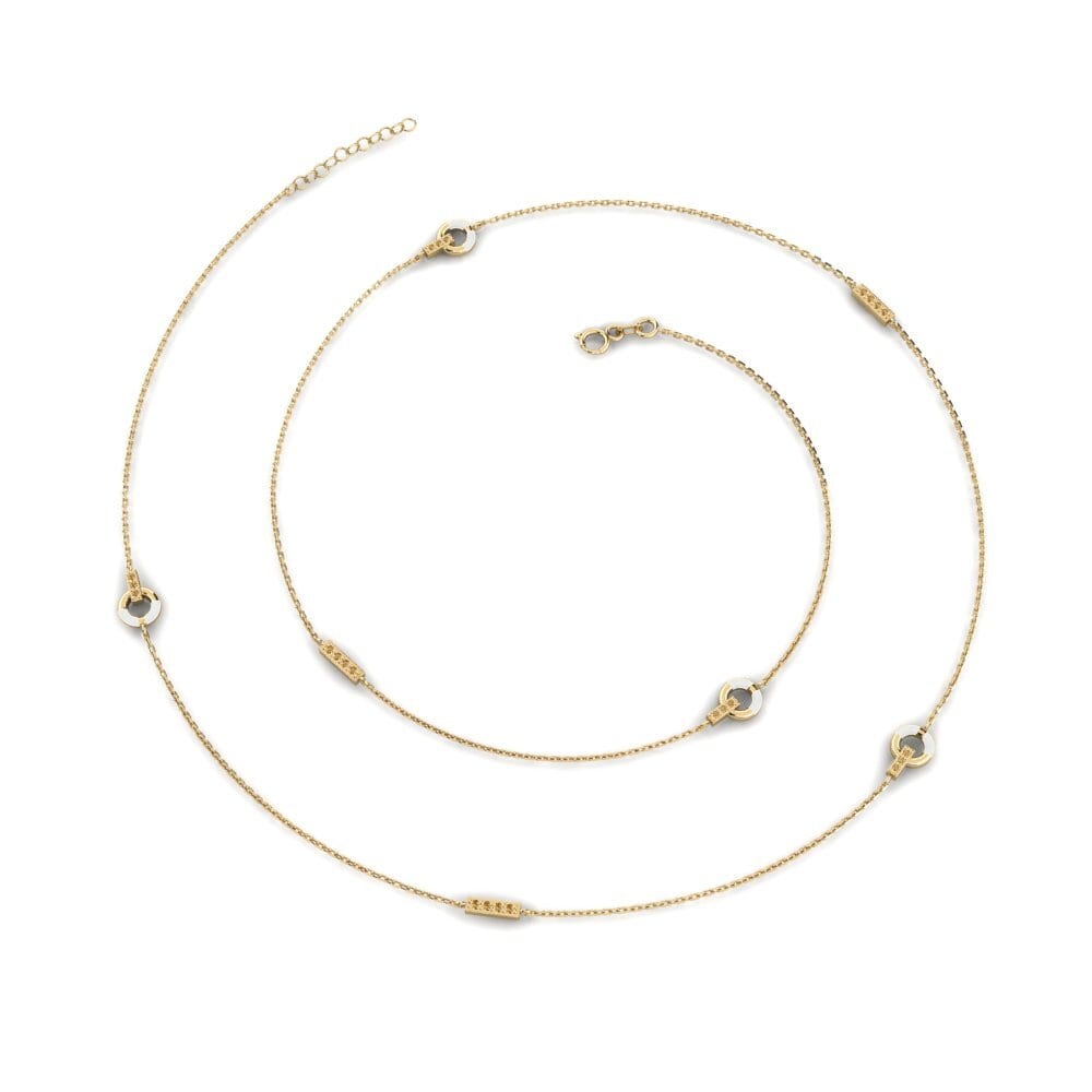 Diamante Marrón Collar de Mujer Generation
