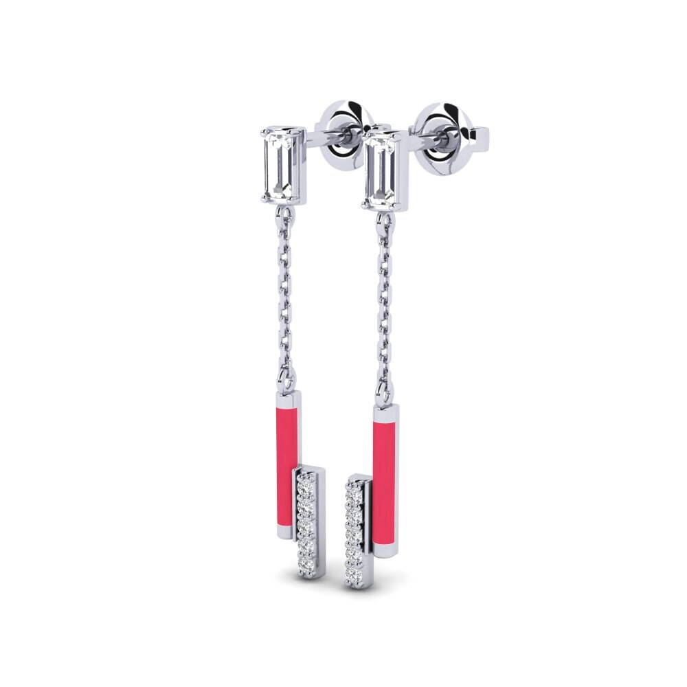 Platino 950 Orecchino da donna Gramvousa - B