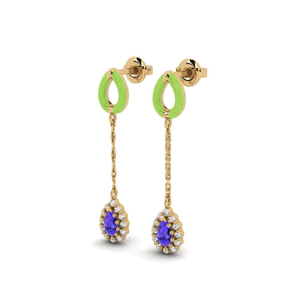 Tanzanite Orecchino da donna Groton - B