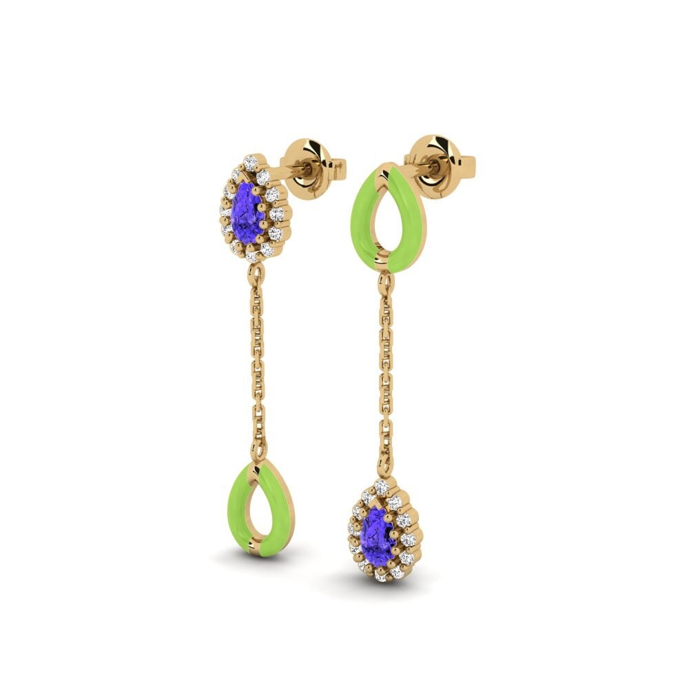 Tanzanite Orecchino da donna Groton - SET