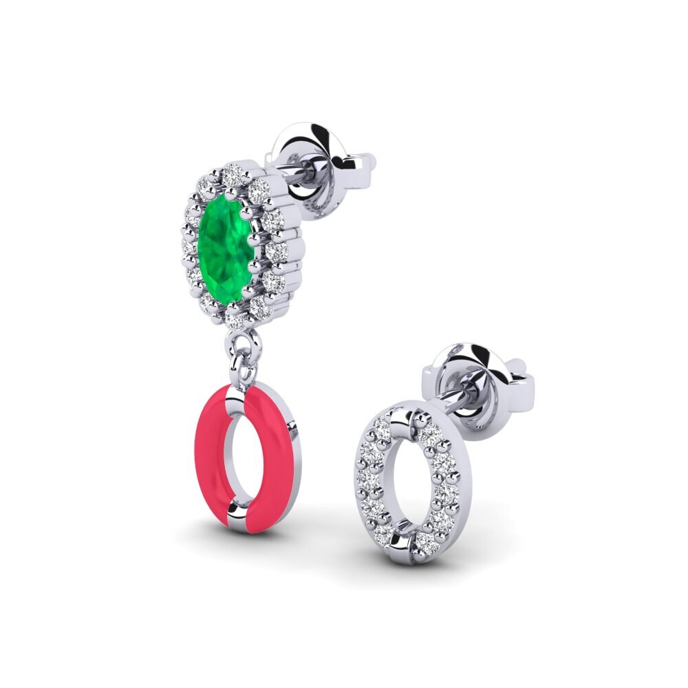 Platino 950 Orecchino da donna Guilford - SET