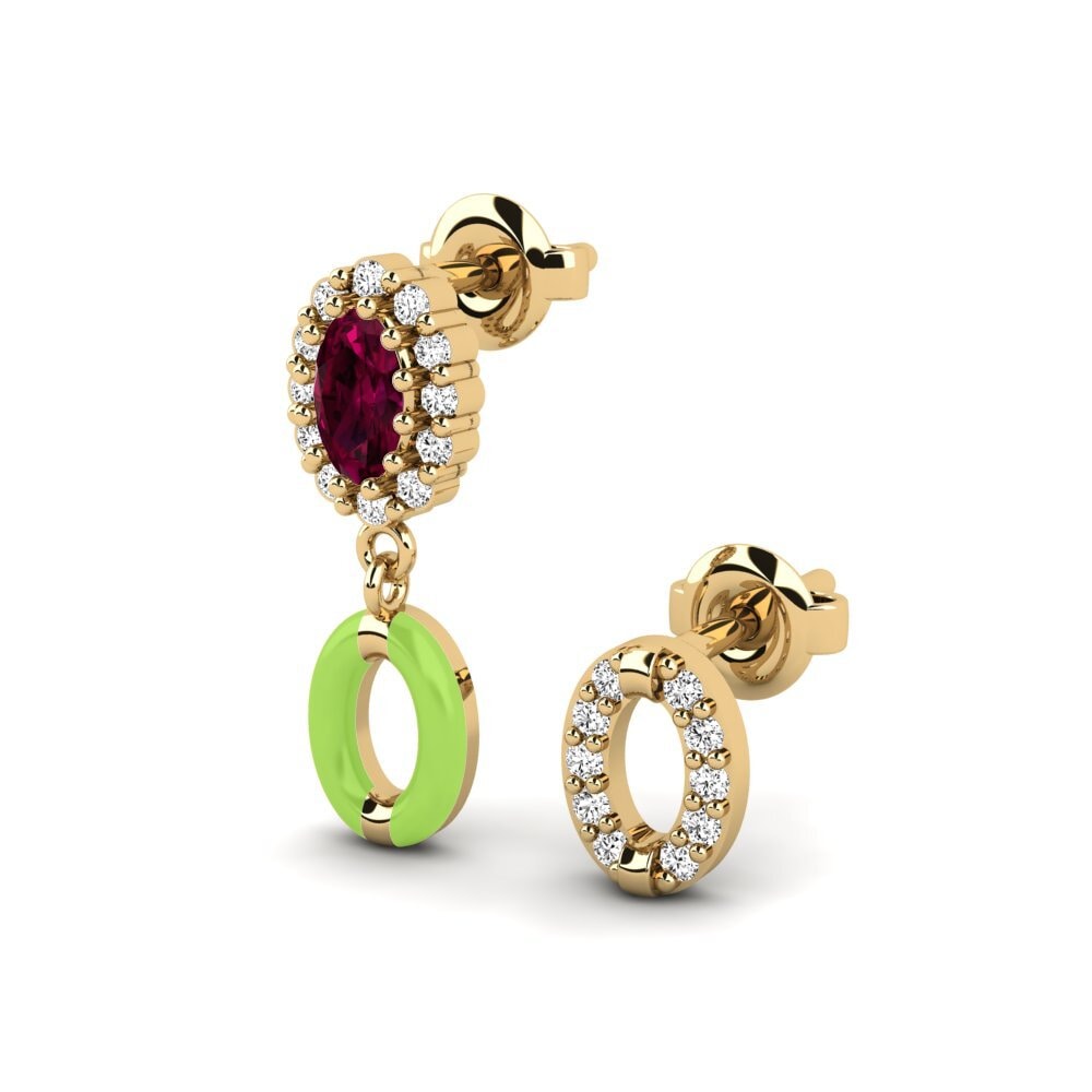 Rhodolite Garnet Women's Earring Guilford - SET