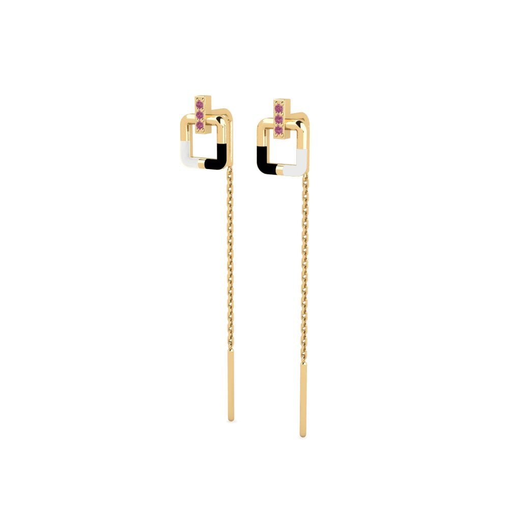 Rhodolite Garnet Women's Earring Ignorance