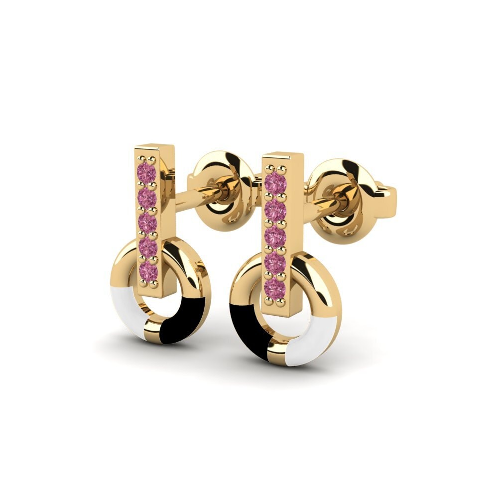 Rhodolite Garnet Women's Earring Ignorantly