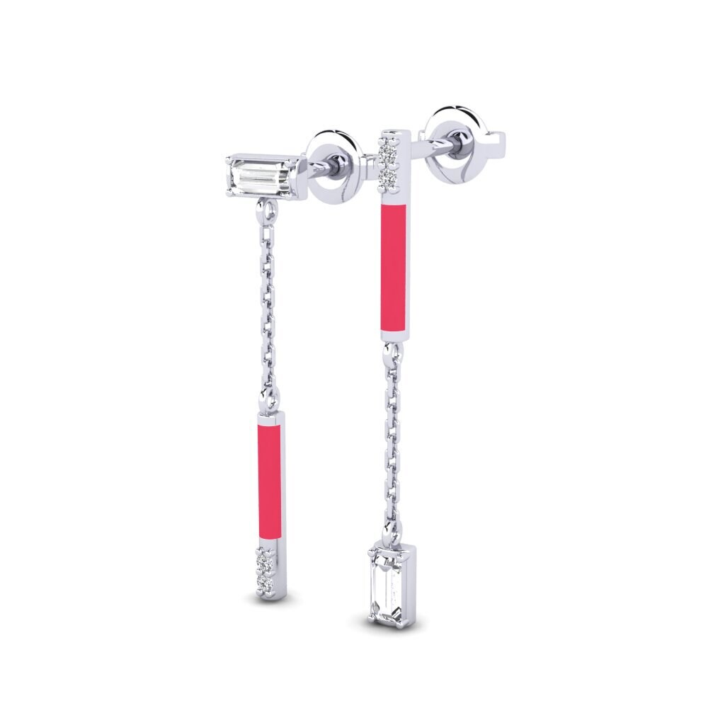 Platino 950 Orecchino da donna Imeri