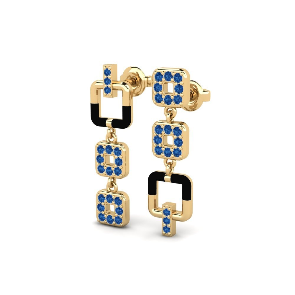 sapphire-zirconia ต่างหู Incidence