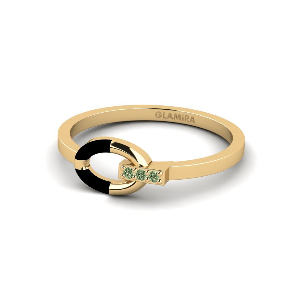 Diamante Verde Anillo Incorporation