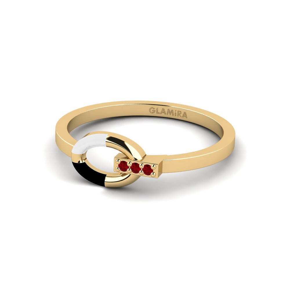Red Zirconia Ring Incorporation