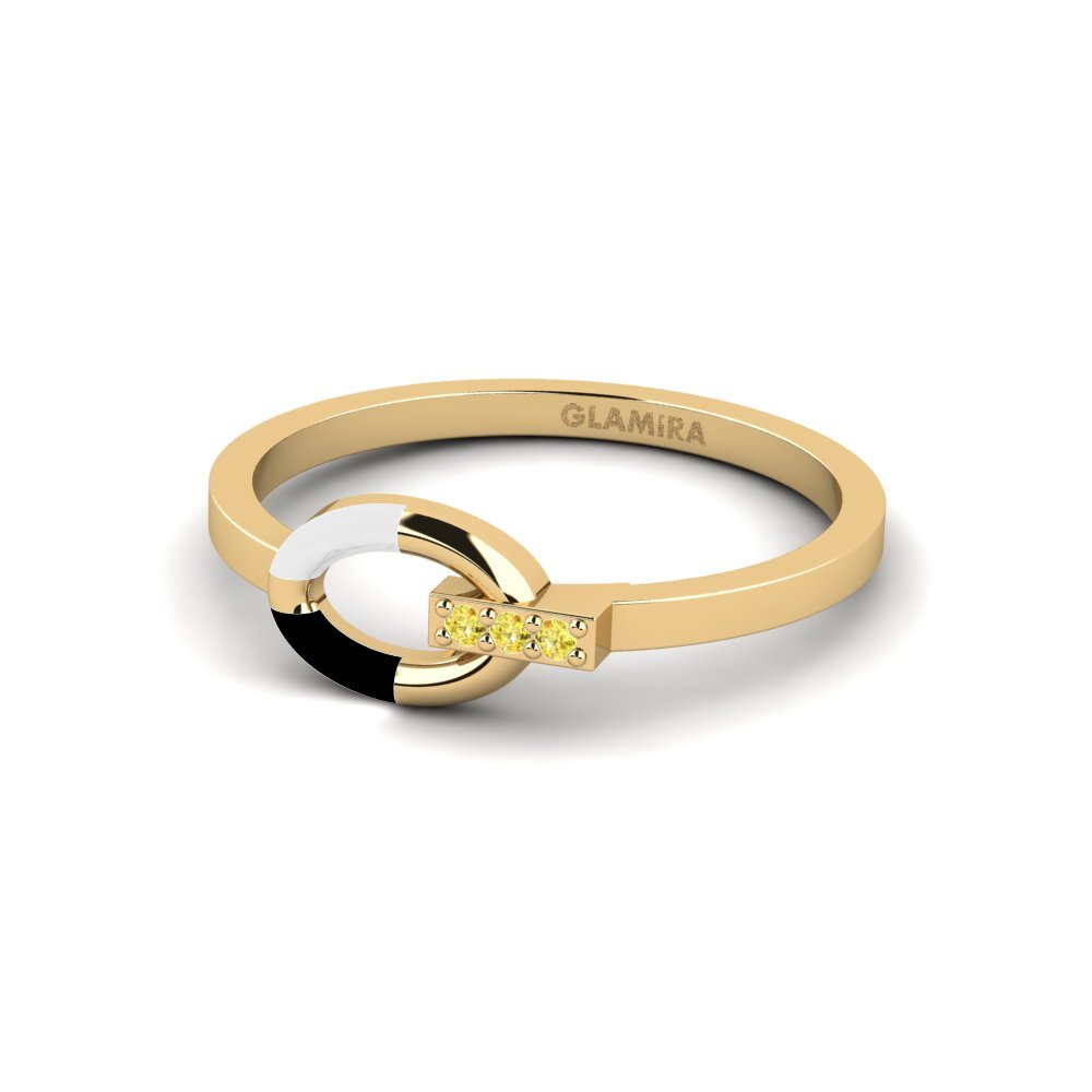 Yellow Sapphire Ring Incorporation