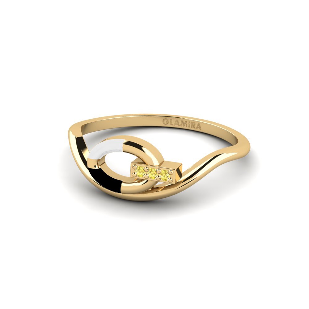Yellow Sapphire Ring Inhibit