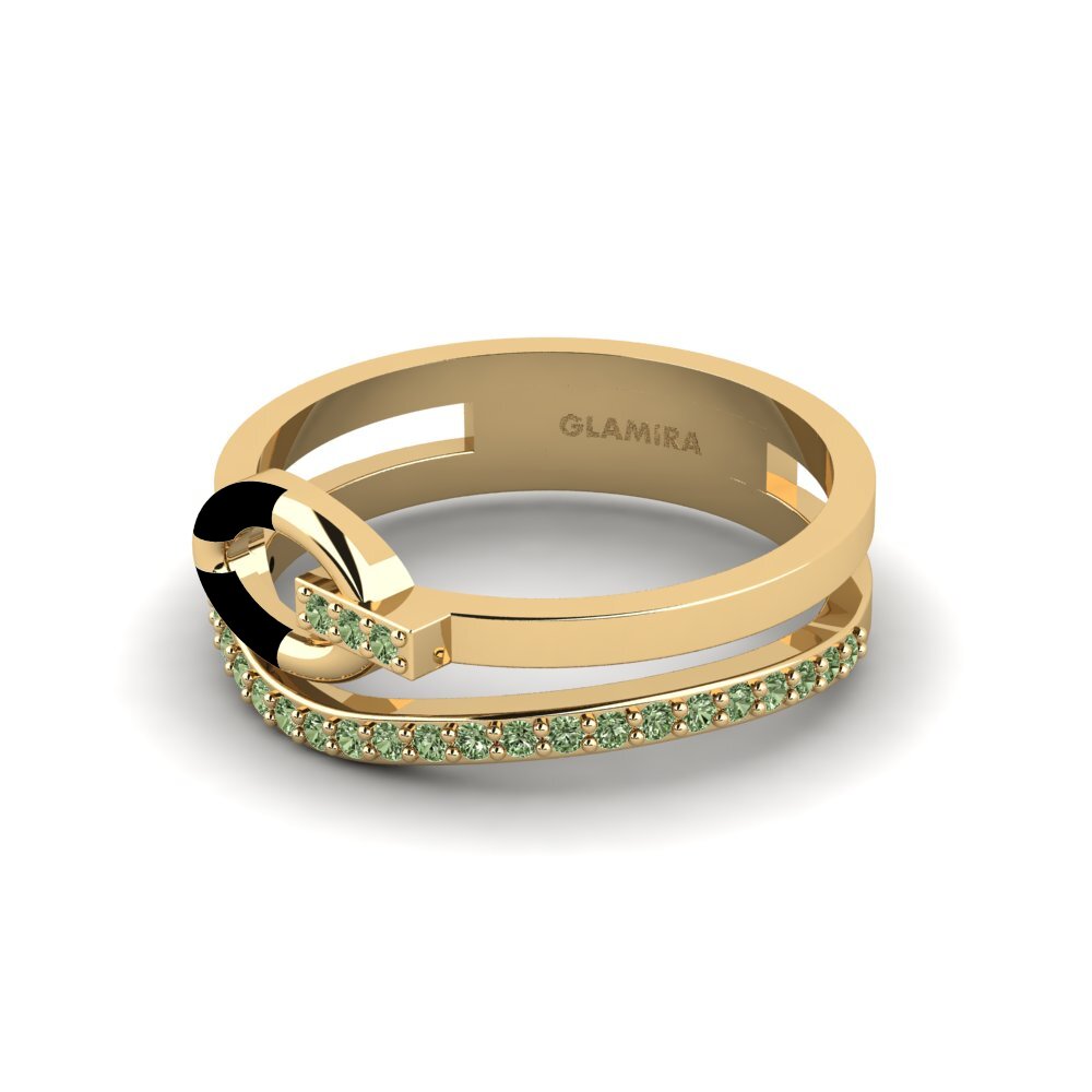 Diamante Verde Anillo Initiation