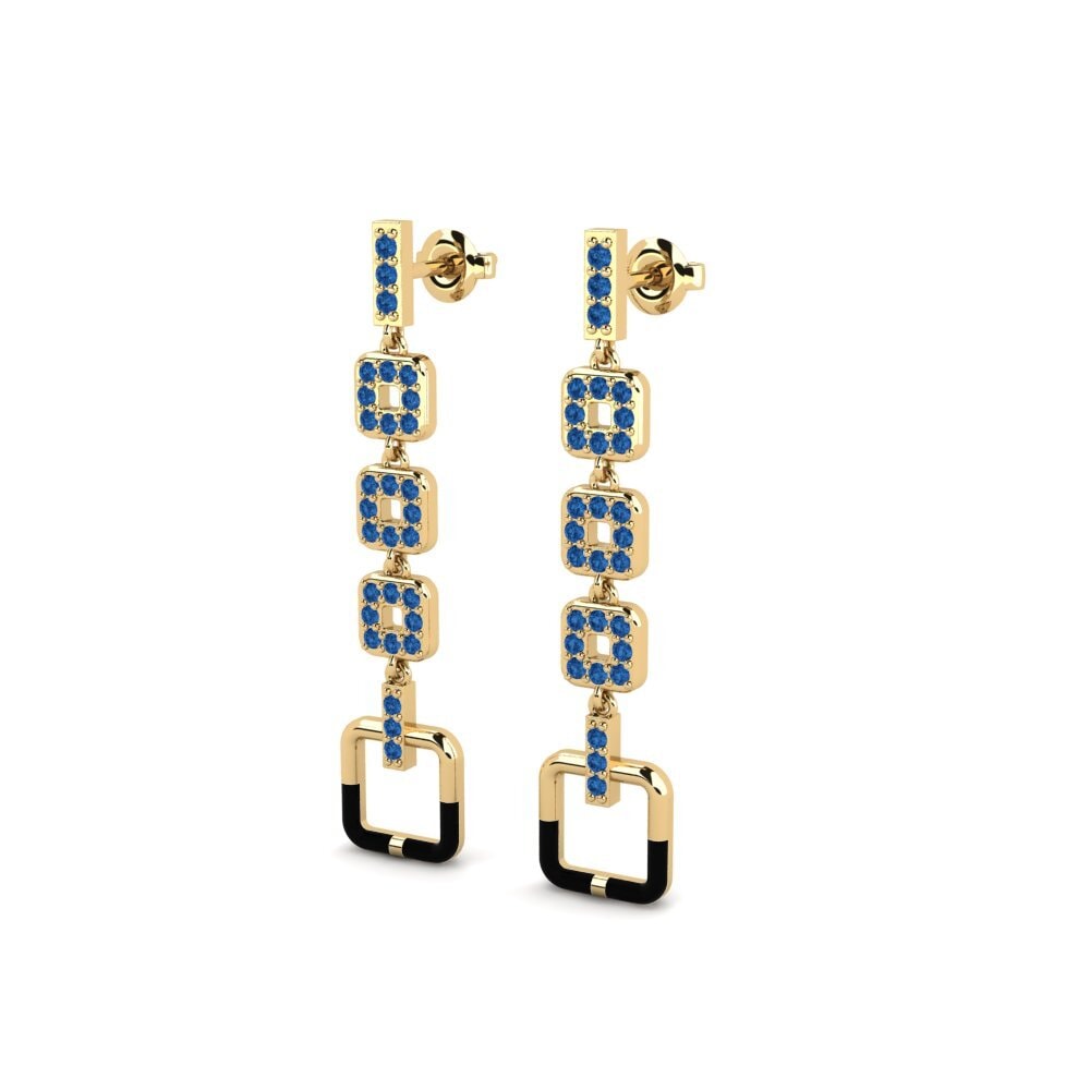 sapphire-zirconia ต่างหู Intelligently
