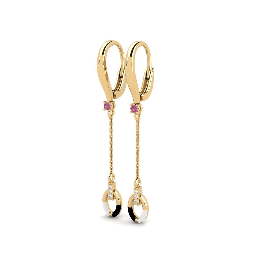 Rhodolite Garnet Women's Earring Migration