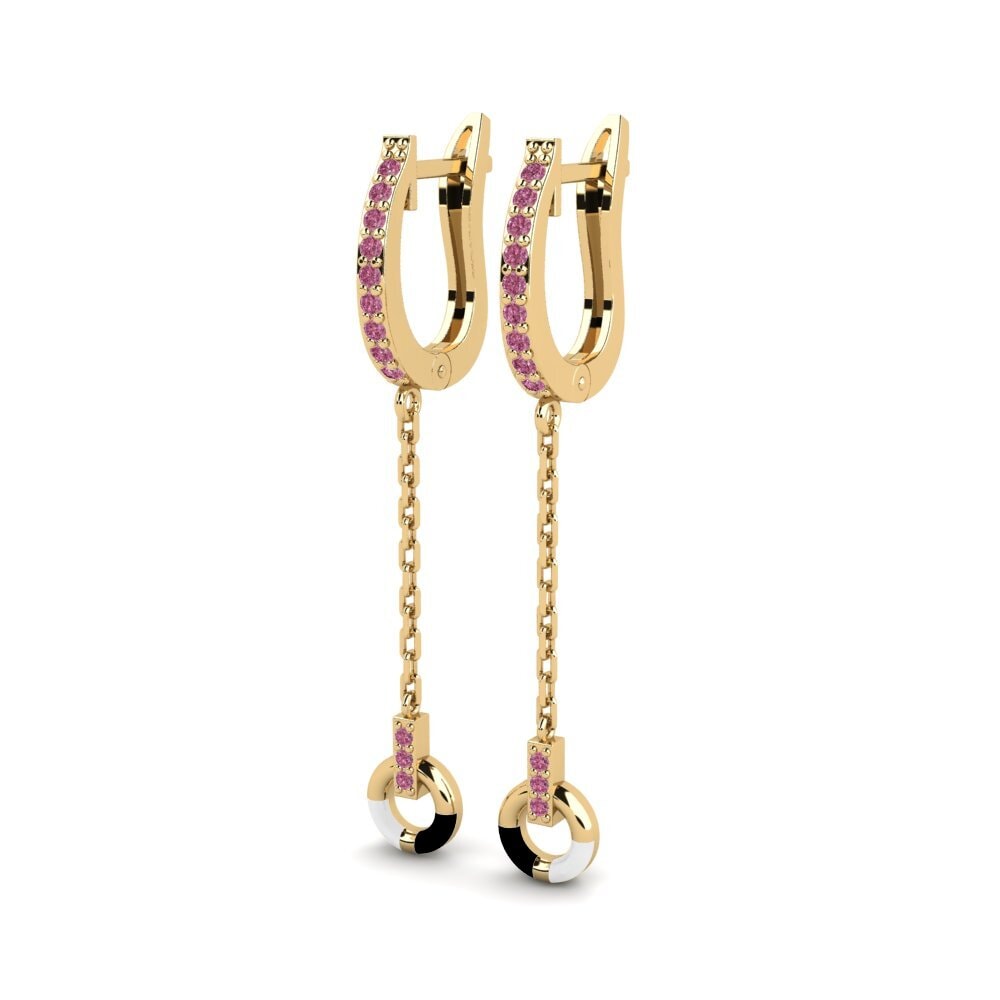 Rhodolite Garnet Women's Earring Migratory