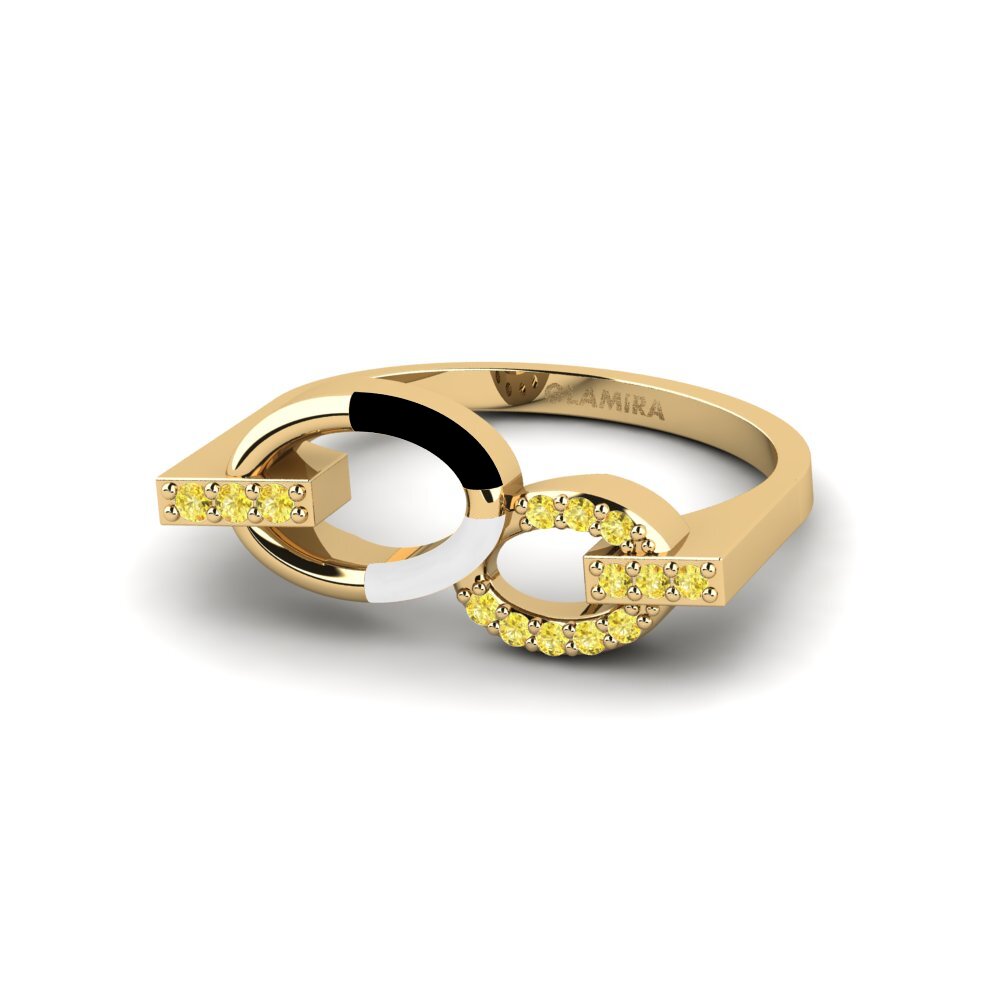 Yellow Sapphire Ring Motivatee