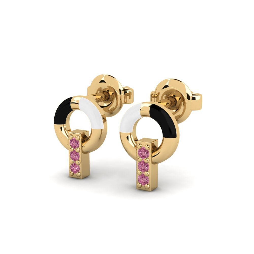 Rhodolite Garnet Women's Earring Radjustment