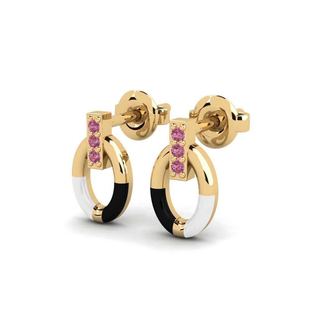 Rhodolite Garnet Women's Earring Readjust