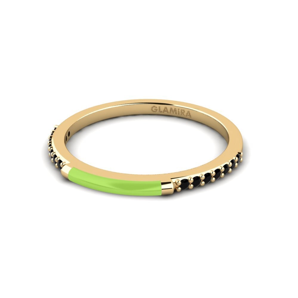 Schwarzer Diamant Ring Samothraki