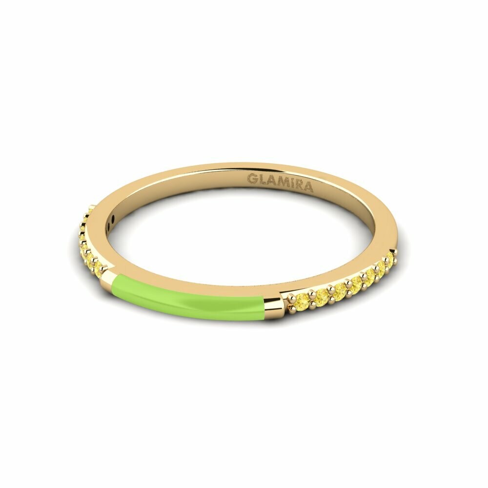 Saphir Jaune Bague Samothraki