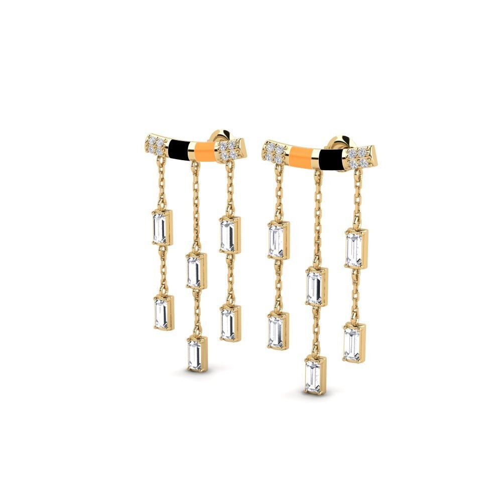 Diamant Kvindes ørering Spetses
