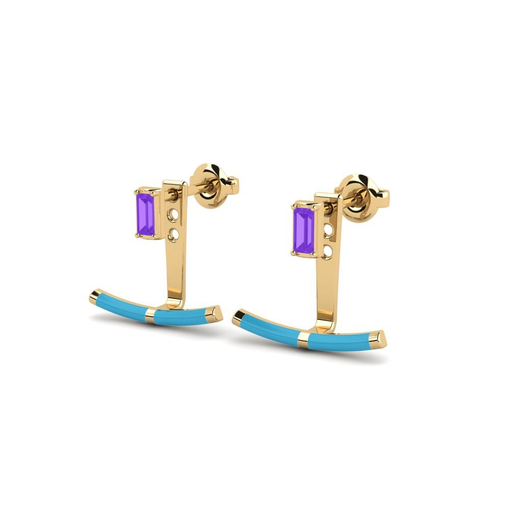 Amethyst Women's Earring Spetsopoula