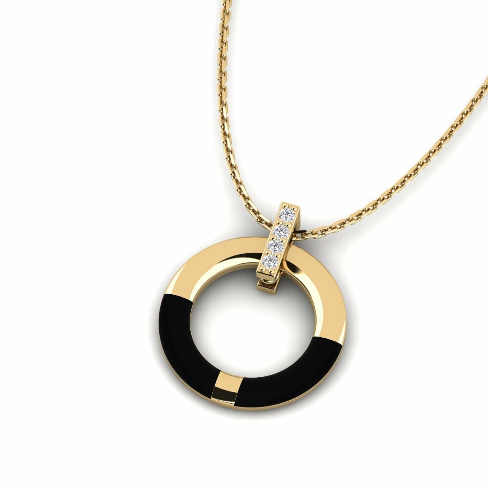 Diamante cultivado en laboratorio Colgante de Mujer Symbolically