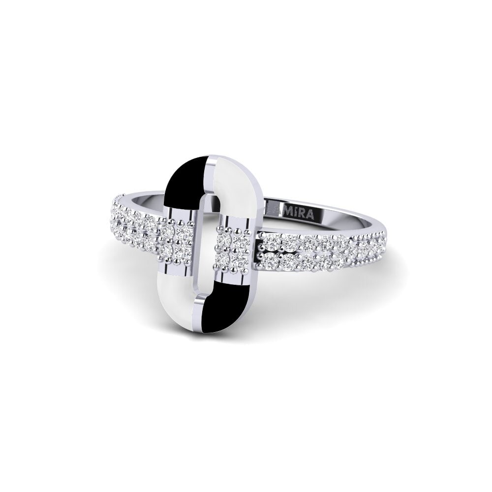 950 Platin Ring Thassos