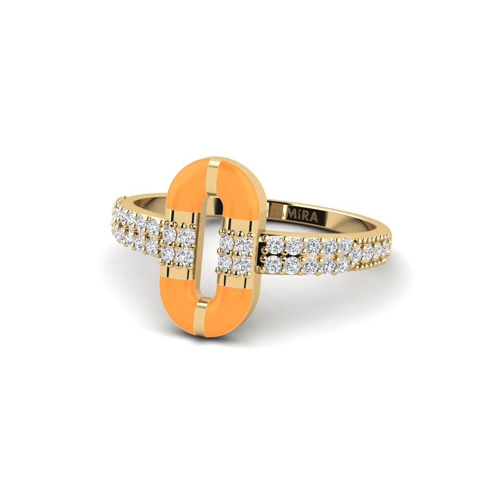 Labor-gezüchteter Diamant Ring Thassos