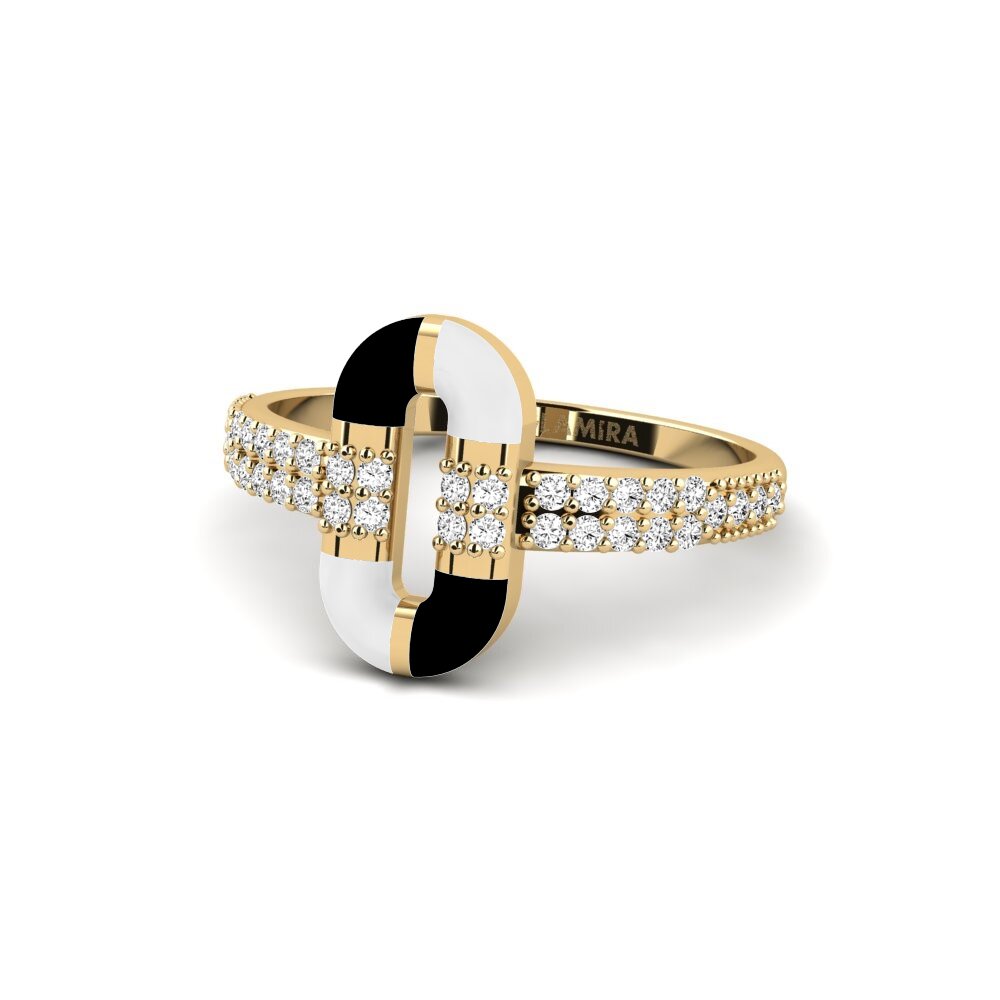 Moissanite Anel Thassos