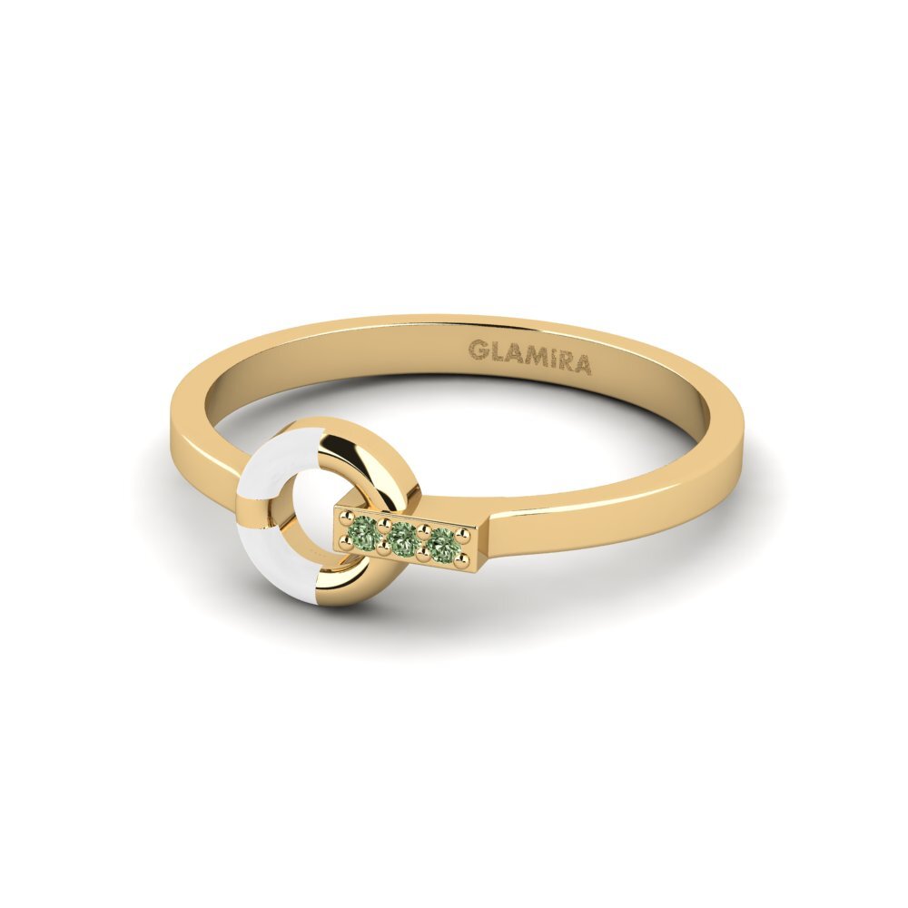 Green Diamond Ring Theoretically