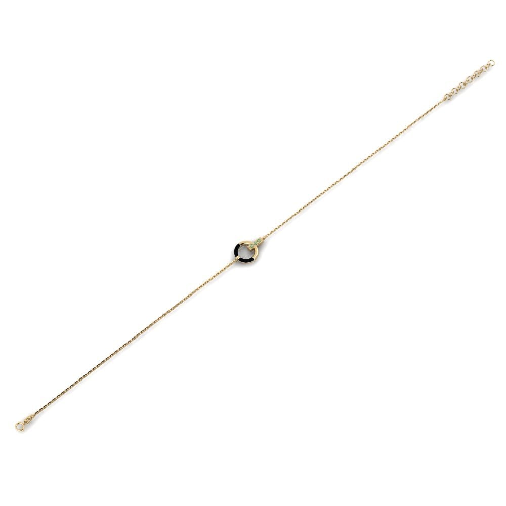 Diamante Verde Pulsera de Mujer Transitory