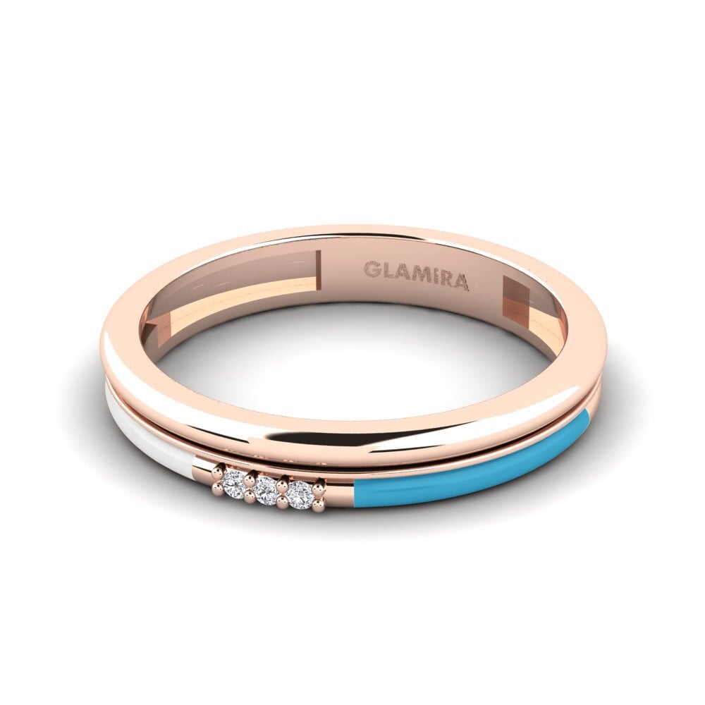 Rotgold 585 Ring Treis