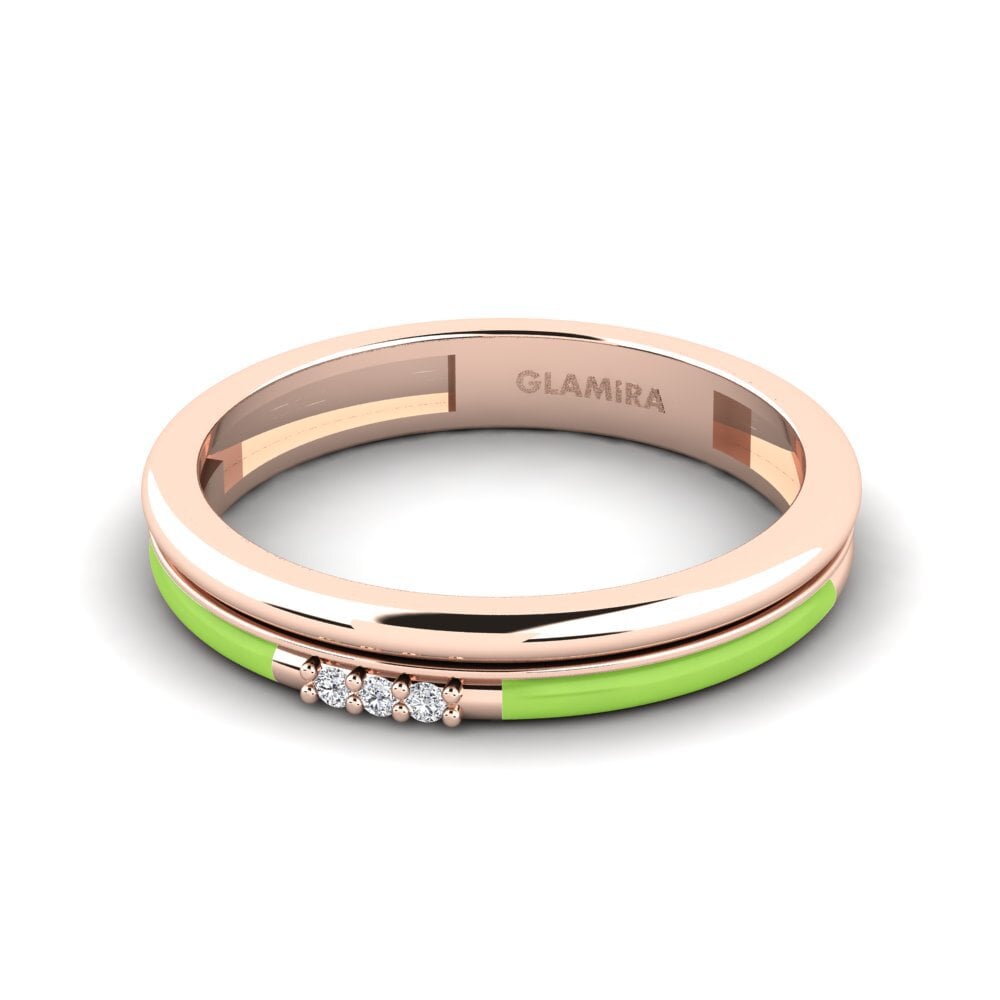 Rotgold 585 Ring Treis