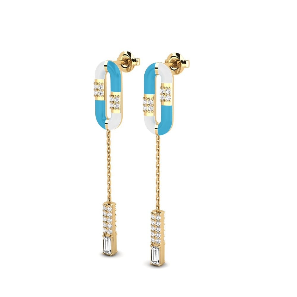Moissanite Women's Earring Trikeri