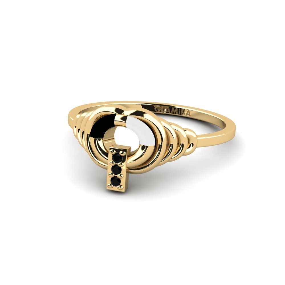 Black Onyx Ring Unapproachable