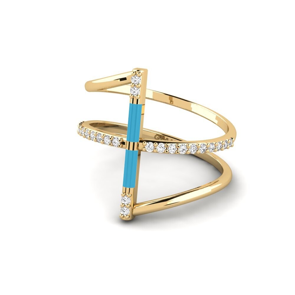 Moissanit Ring Aegina
