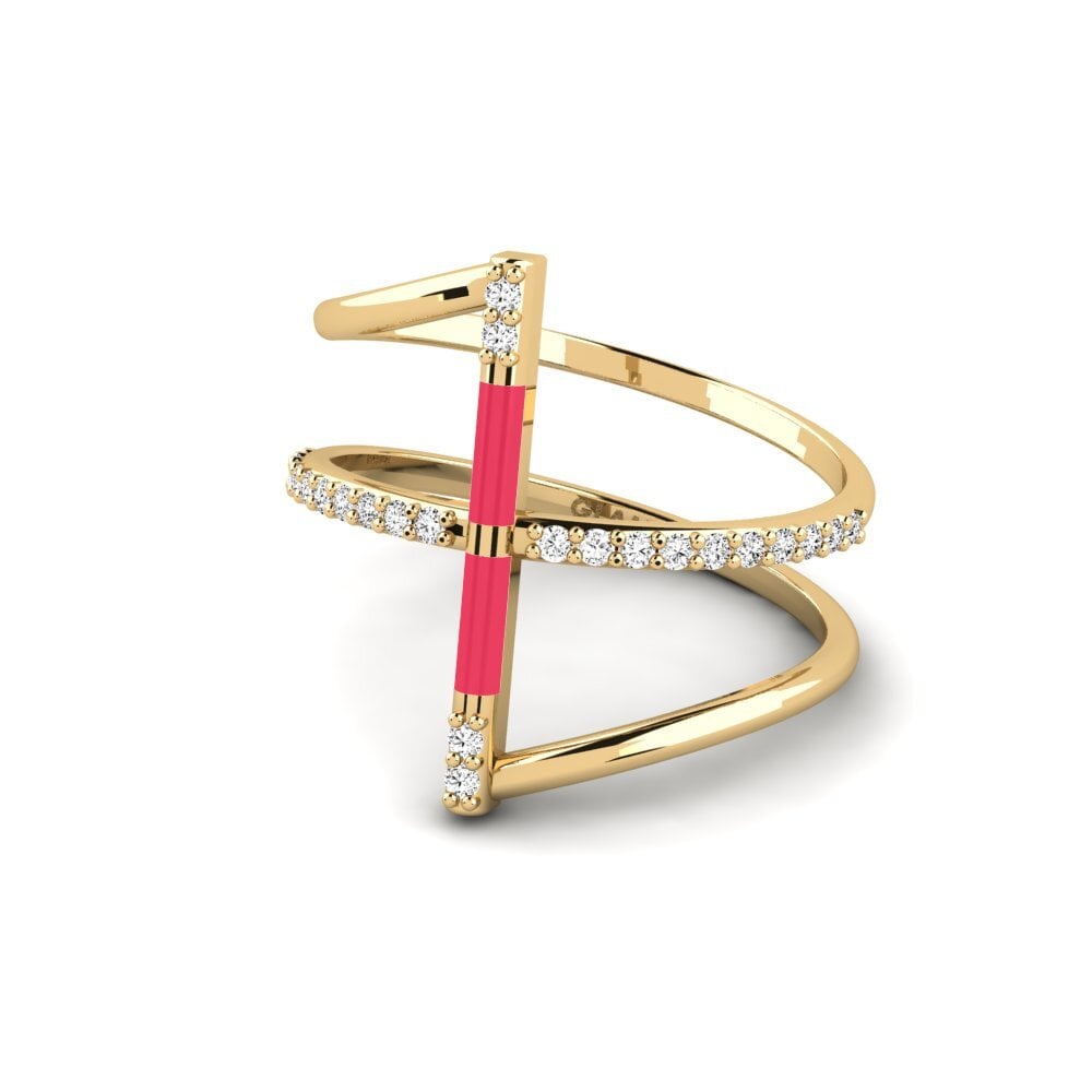 Moissanit Ring Aegina