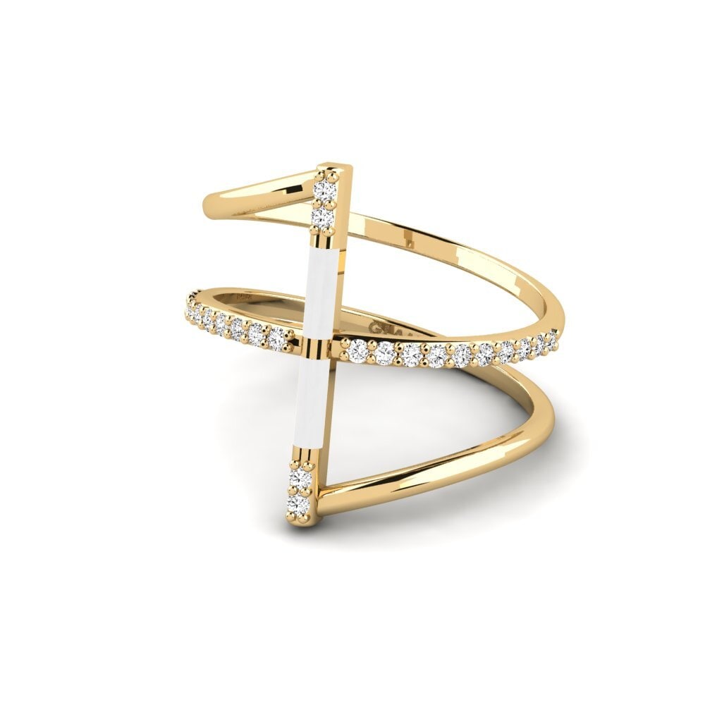 Moissanite Anel Aegina