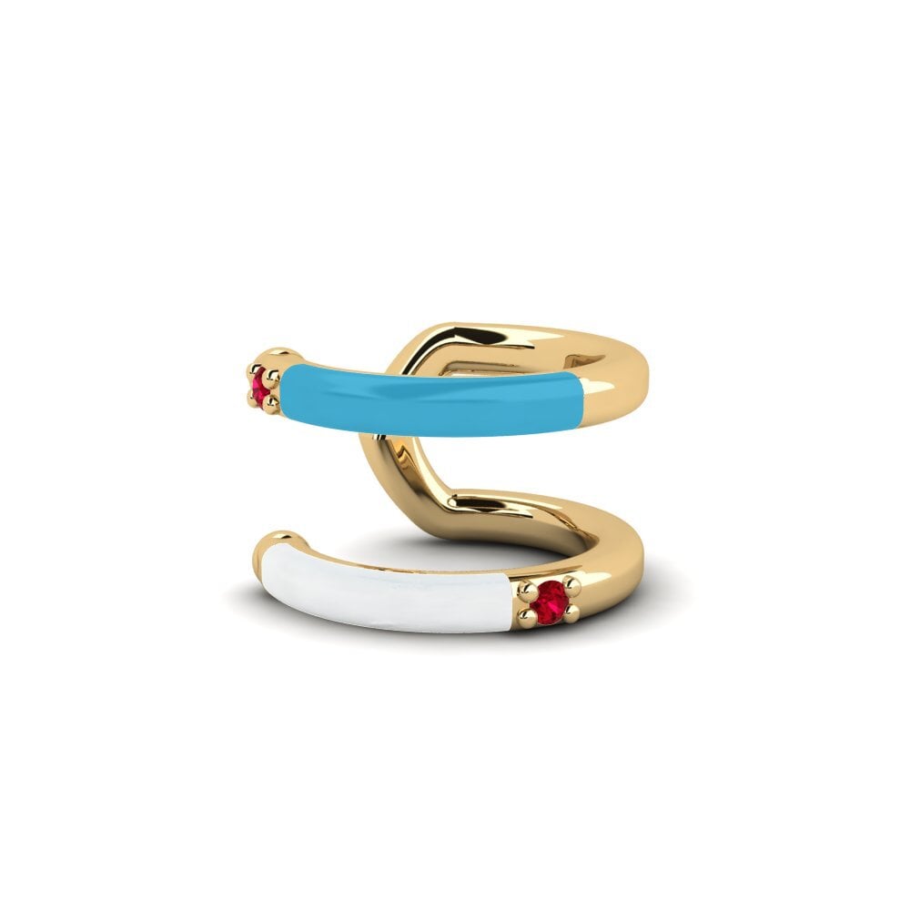 Red Zirconia Women's Earring Afendis