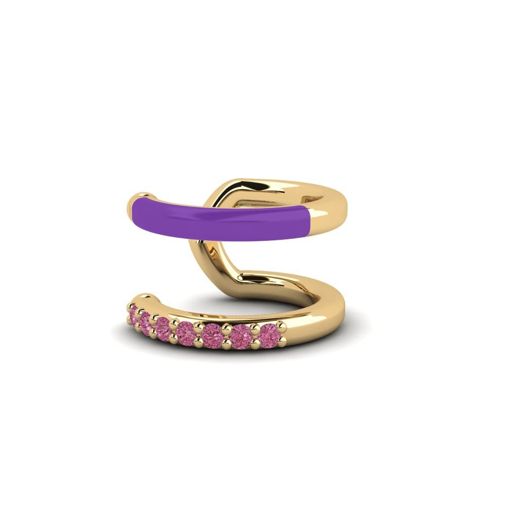 Granate Rhodolite Pendiente de mujer Agia
