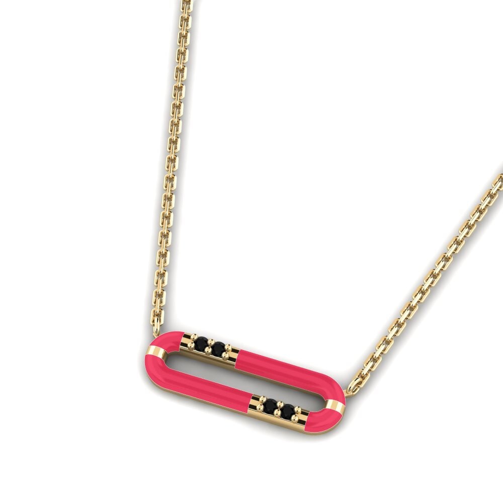 Black Onyx Women's Necklace Argolidos