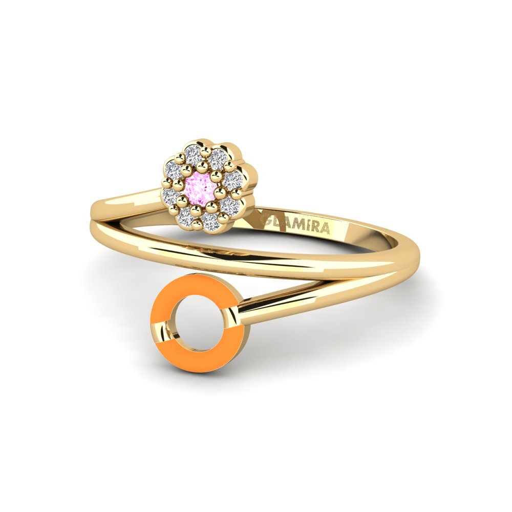 Rosa Saphir Ring Bellefonte
