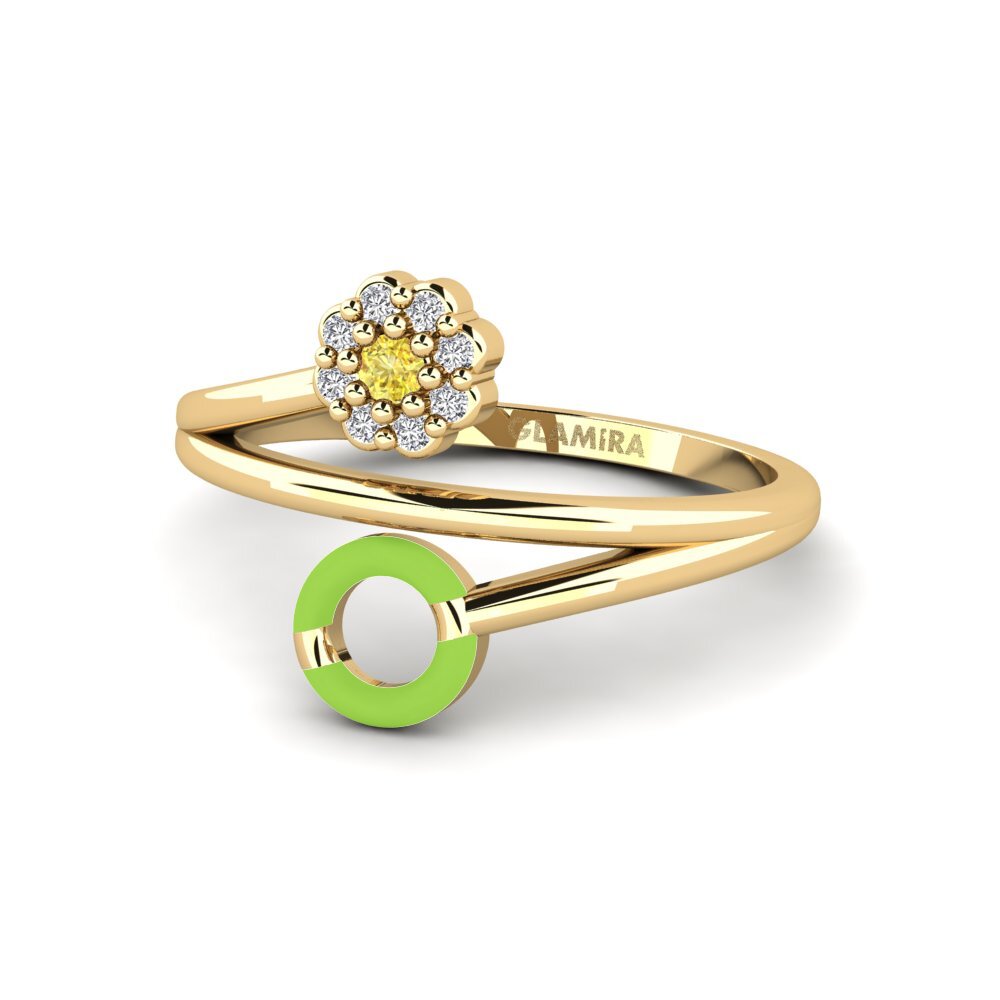 Zafiro amarillo Anillo Bellefonte