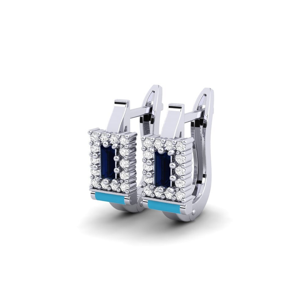 9ct White Gold Women's Earring Benalla