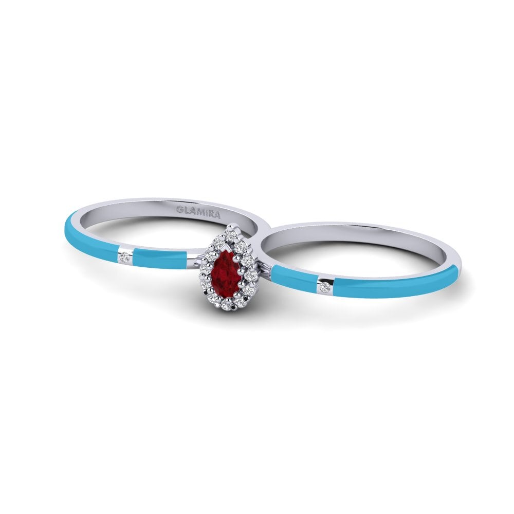 950 Platinum Ring Bowers