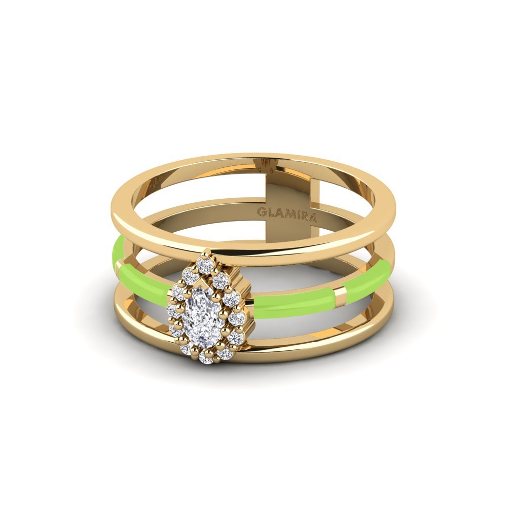 Labor-gezüchteter Diamant Ring Craic