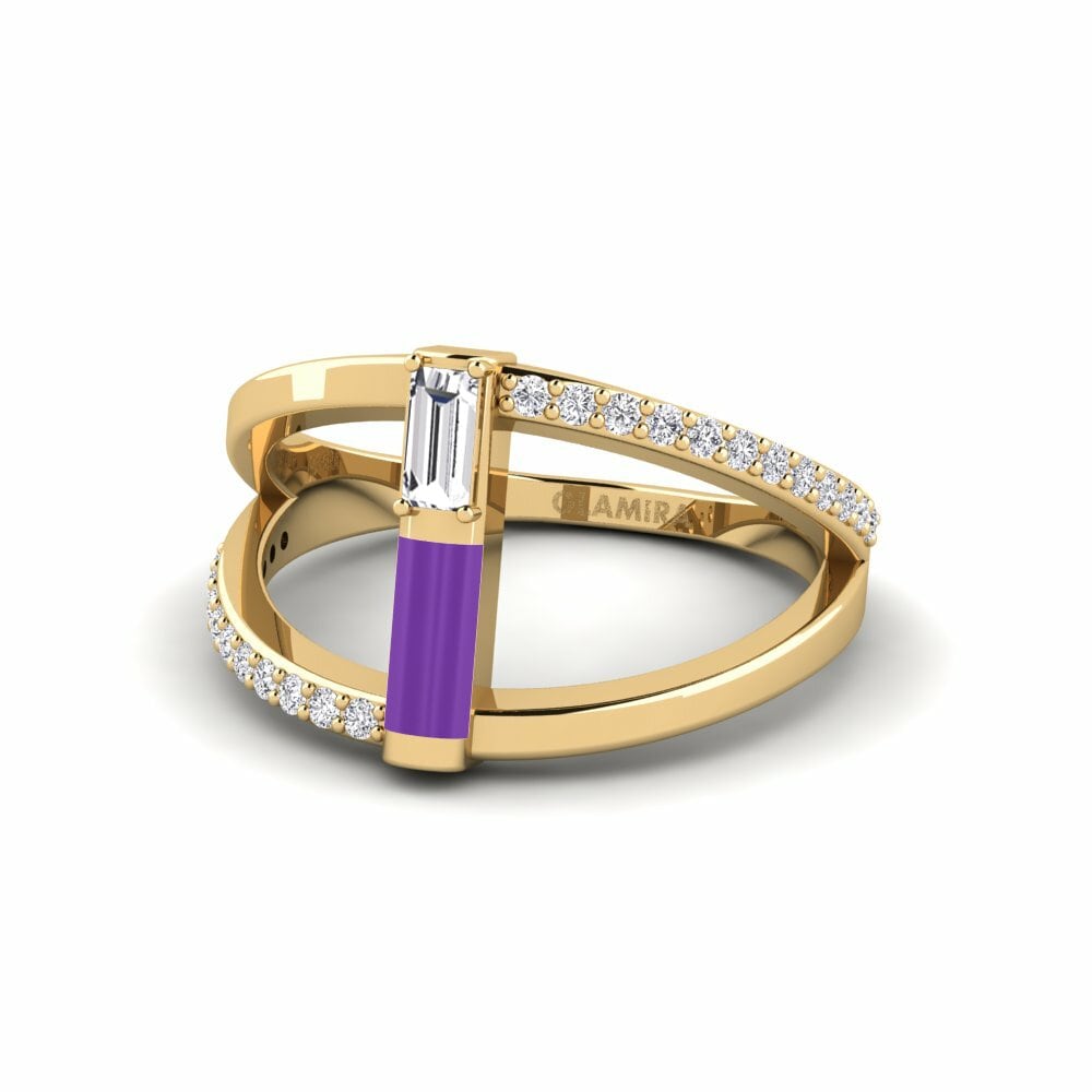 Diamant De Synthèse Bague Cyclades