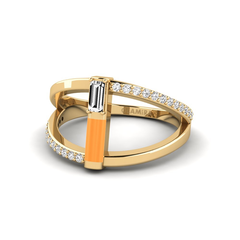 Moissanite Anel Cyclades