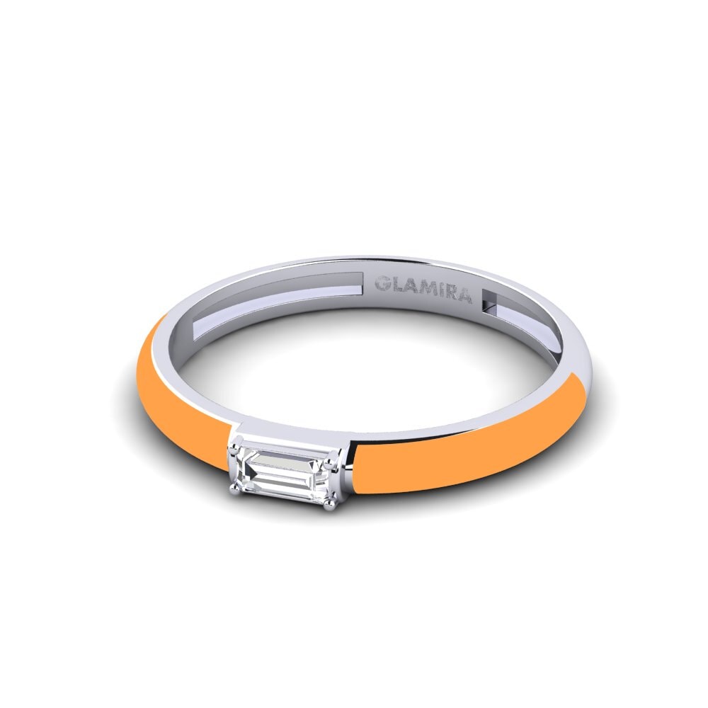 Weiß-Silber Ring Dodecanese