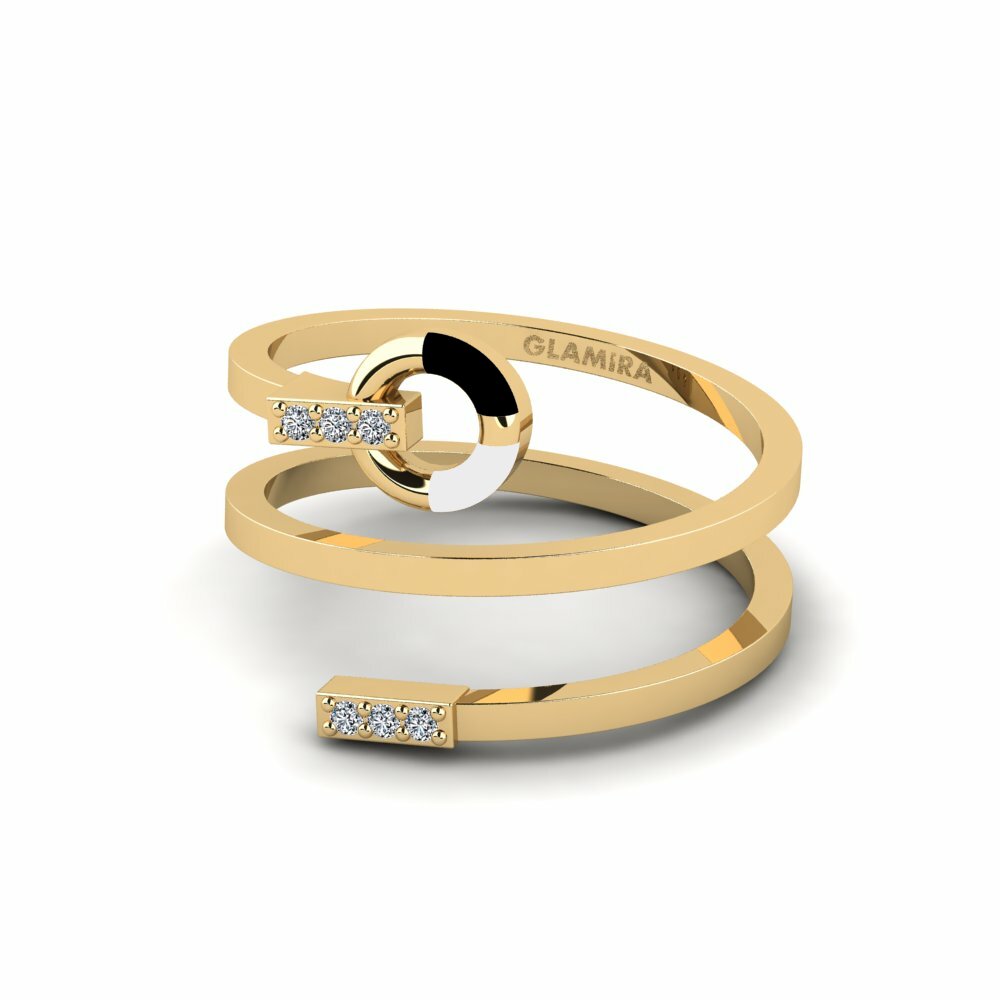 diamond-zirconia แหวน Expand